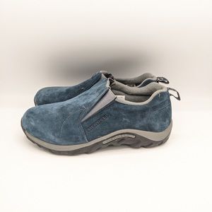 Merrell jungle moc blue shoes kids size 6m